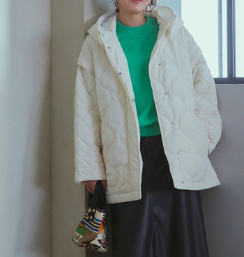 oblect-Multiple Quilted Coat